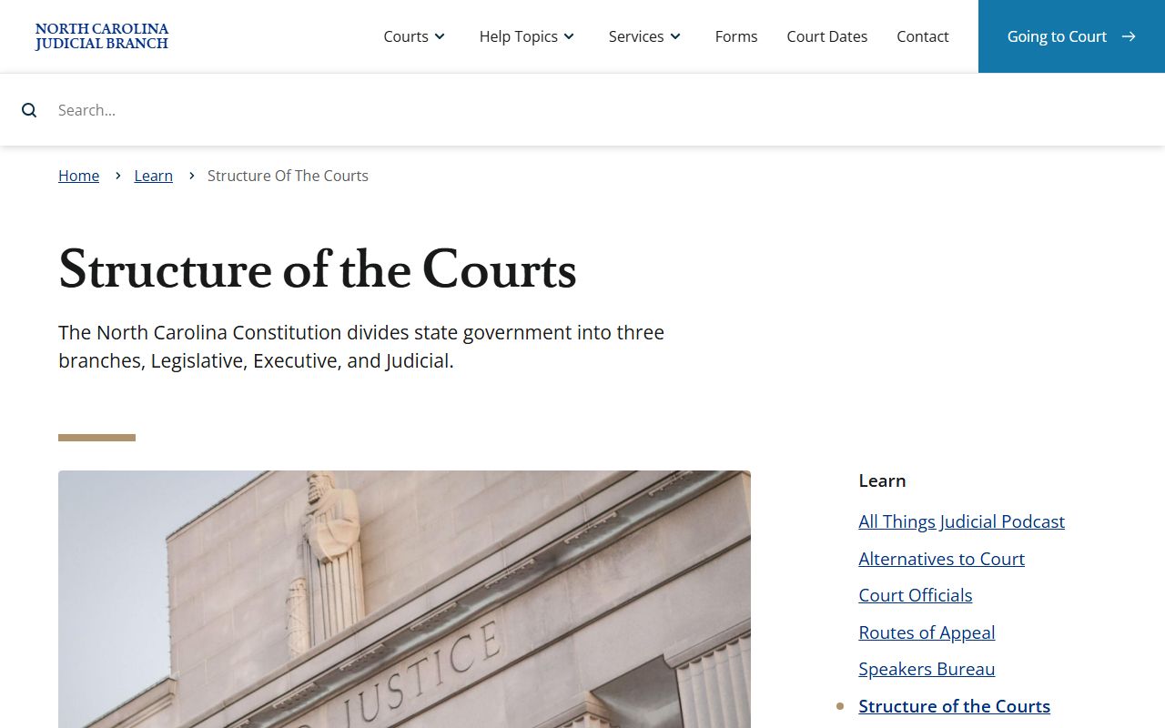 Transylvania County Clerk of Superior Court NC court structure