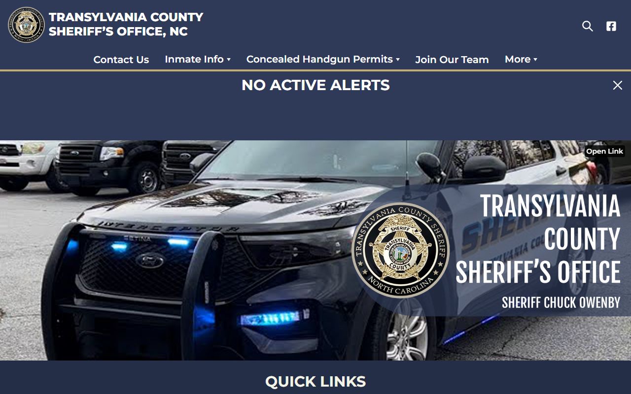 Transylvania County Superior Court sheriff office records distinction